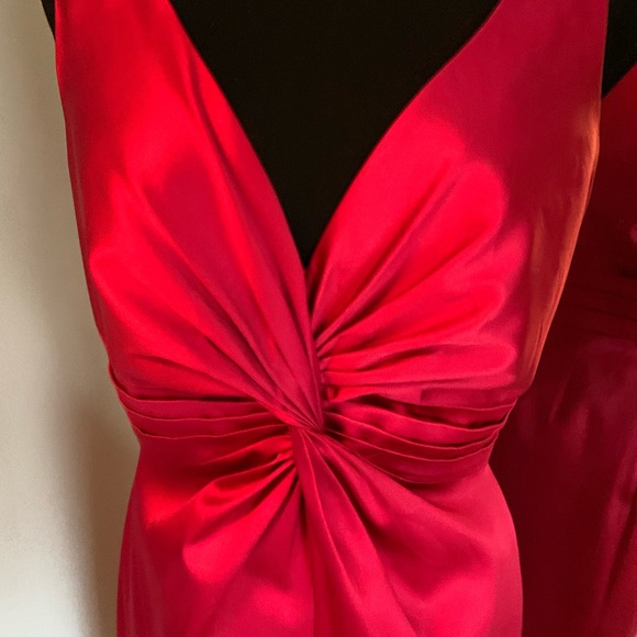 Jones New York red satin dress - Picture 1 of 10